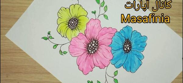 عکس نقاشی های زیبا خلاقانه