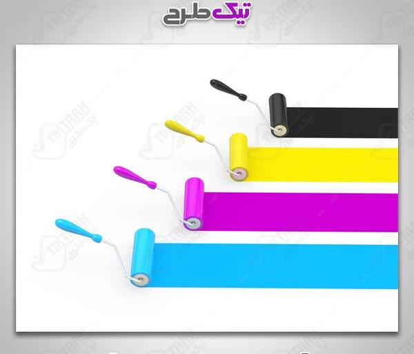 عکس غلطک رنگ
