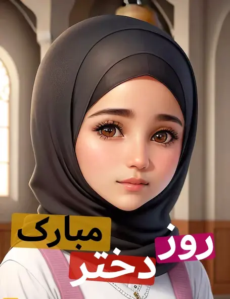 عکس روز دختر با حجاب
