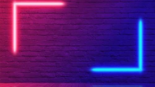 عکس پس زمینه نئونی