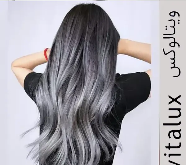 عکس رنگ موی واریاسیون دودی