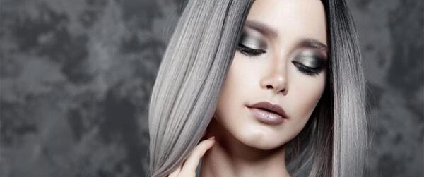 عکس رنگ موی واریاسیون دودی
