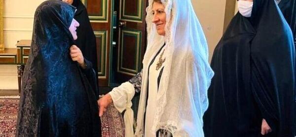 عکس دختر رئیس جمهور ایران در خارج