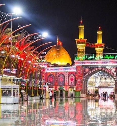 عکس حرم امام حسین بدون متن