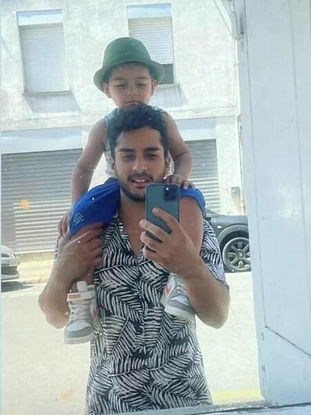 عکس پسر ساعد سهیلی
