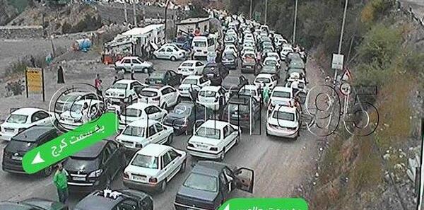 عکس جاده هراز امروز