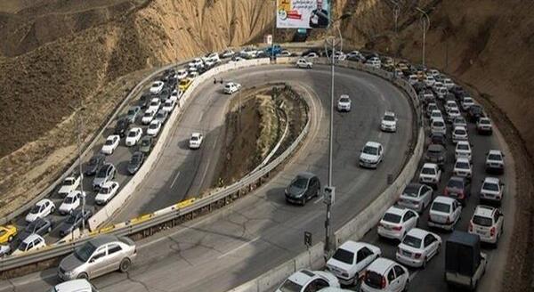 عکس جاده هراز امروز