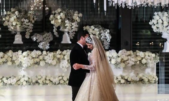 عکس عروس و داماد نمدی