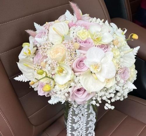 عکس دسته گل عروس خوشگل