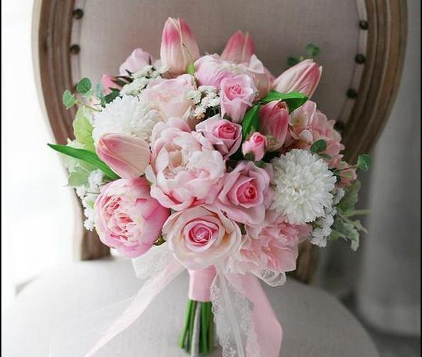 عکس دسته گل عروس خوشگل