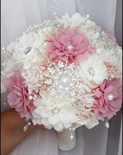 عکس دسته گل عروس خوشگل