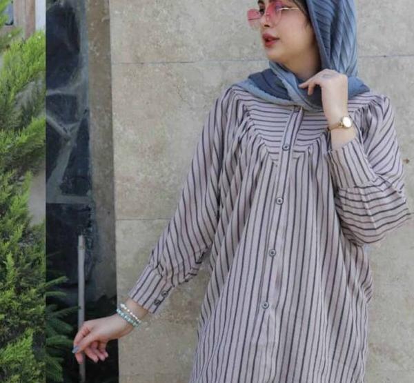 عکس مدل مانتو برای پارچه های ابروبادی