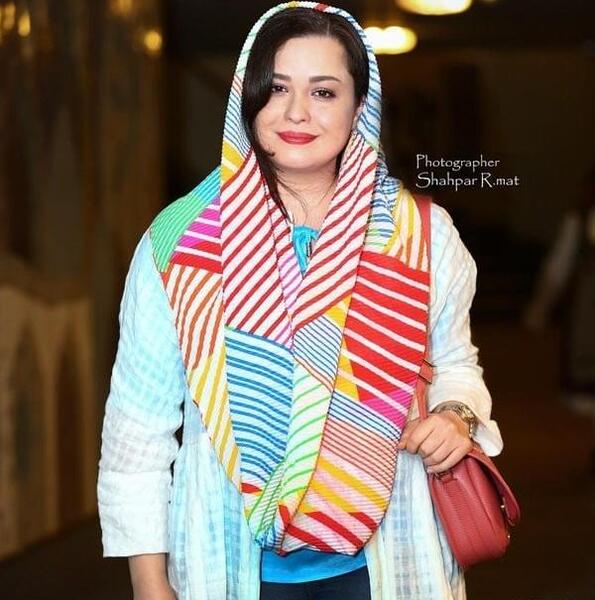 عکس باران کوثری قبل از عمل بینی
