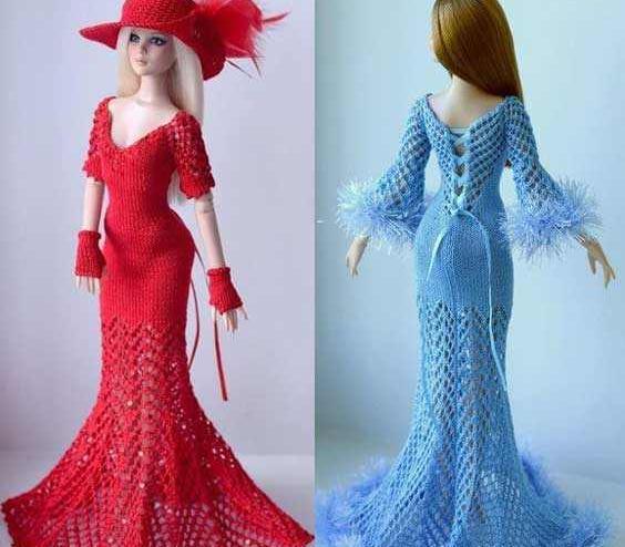 عکس عروسک بافتنی دخترانه