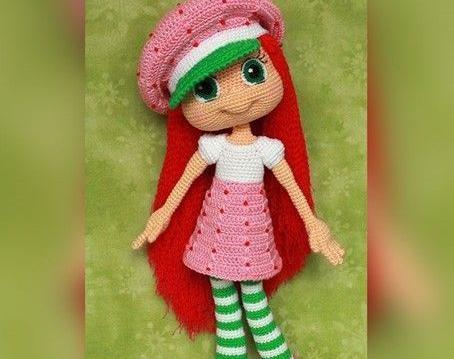 عکس عروسک بافتنی دخترانه