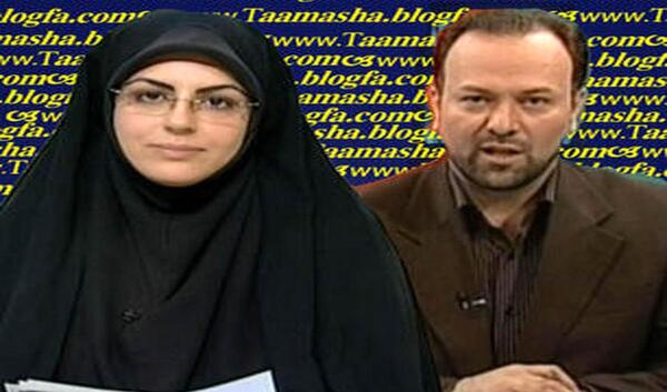 عکس زهرا رکوعی مجری وهمسرش