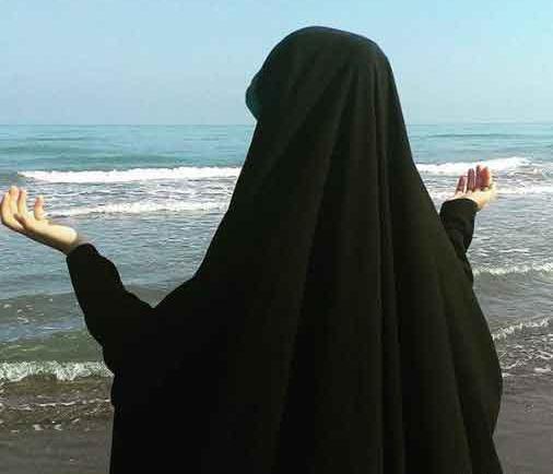 عکس پروفایل زیبا دختر چادری