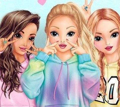 عکس دخترونه برای پروفایل گروه چهار نفره