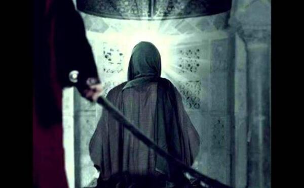 عکس امام علی که شهید شد