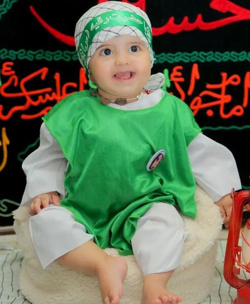 عکس لباس حضرت علی اصغر