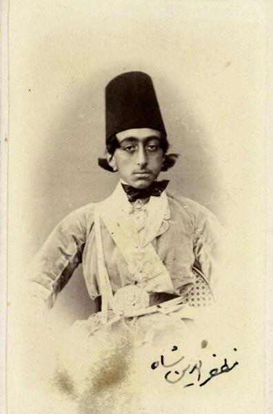 عکس جوانی شاه ایران