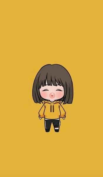 عکس کیوت دخترونه زرد