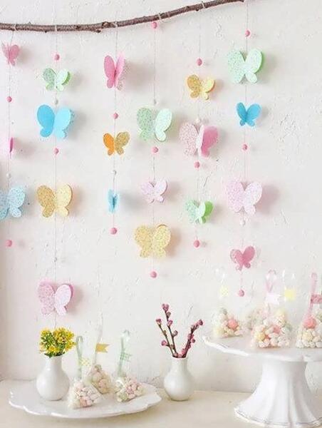 عکس کیک تولد دخترانه پروانه ای