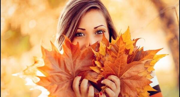 عکس پاییز دختر