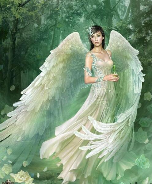 عکس فرشته ی زیبا