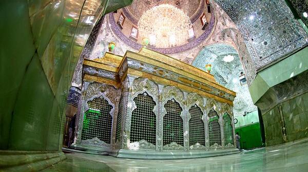 عکس درب ضریح امام حسین