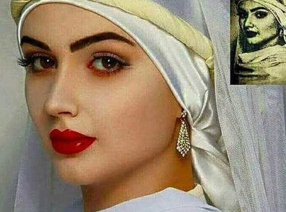 عکس واقعی لیلی مجنون در موزه پاریس