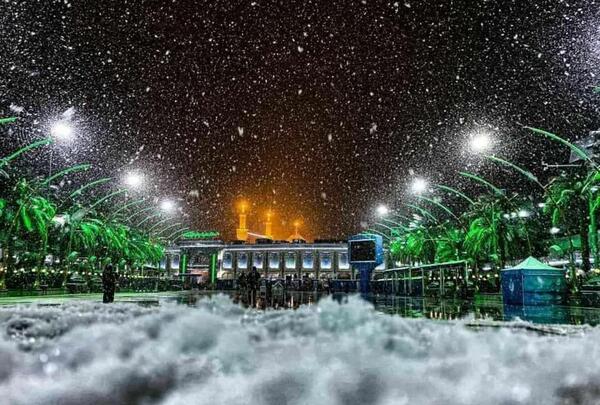 عکس بین الحرمین زیبا