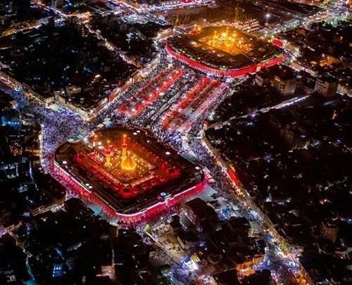 عکس بین الحرمین زیبا