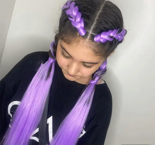 عکس مدل مو هلندی