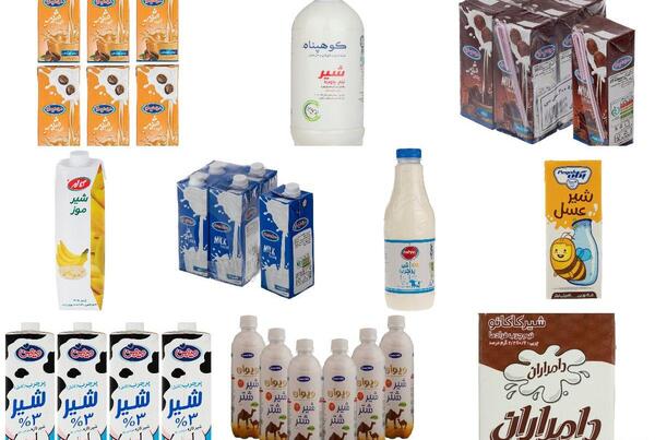 عکس شیر پاستوریزه