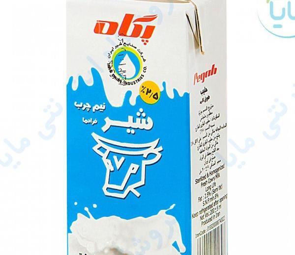 عکس شیر پاستوریزه