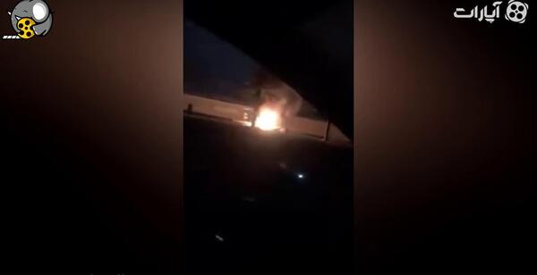 عکس دست قاسم سلیمانی بعد از شهادت