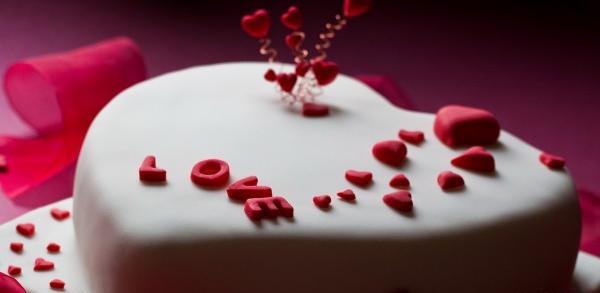 عکس کیک عاشقانه