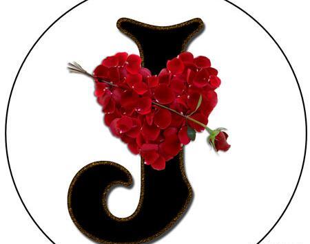 عاشقانه عکس پروفایل حرف j