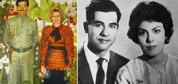عکس ساجده همسر صدام