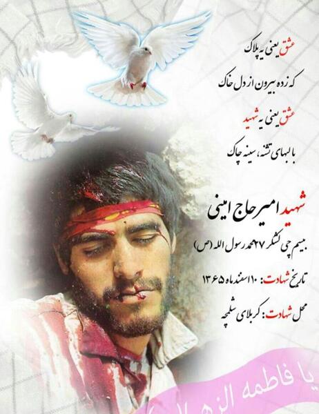 عکس نوشته شهید جدید