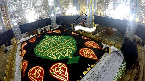 عکس ضریح حضرت زینب