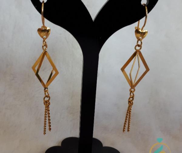 عکس گوشواره لوزی