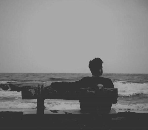 عکس پسر غمگین تنها جدید
