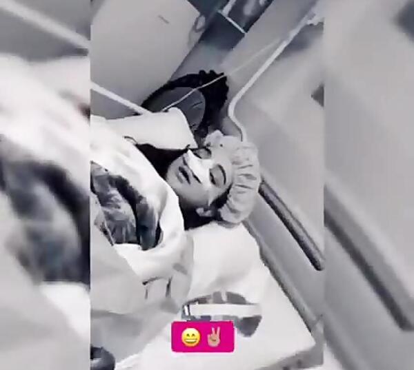 عکس نیکا فلاحی قبل از عمل صورت
