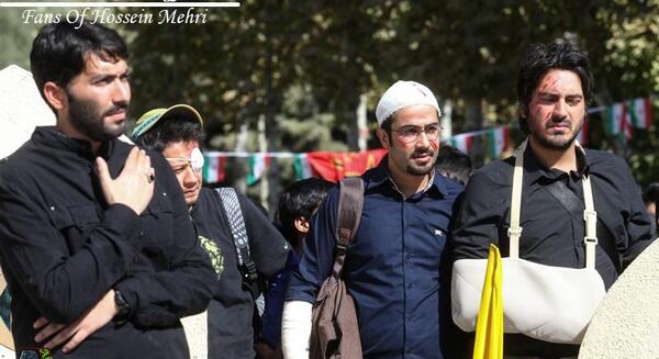عکس حسین مهری در پایتخت