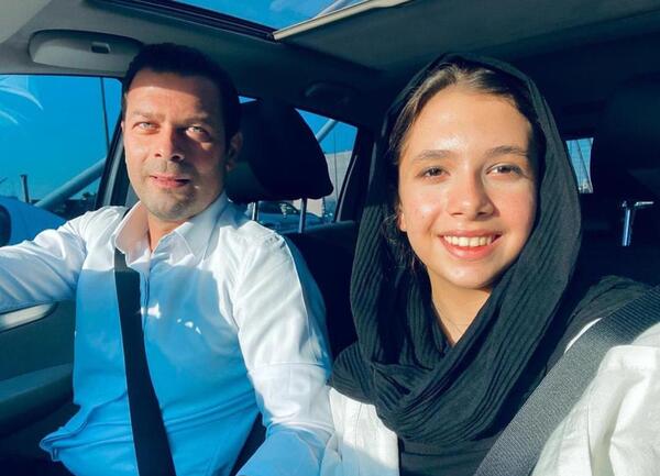 گالری عکس پژمان بازغی و همسرش