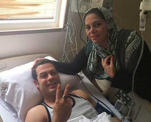 گالری عکس پژمان بازغی و همسرش