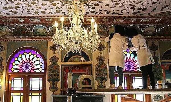 عکس واقعی طلا در بانوی عمارت