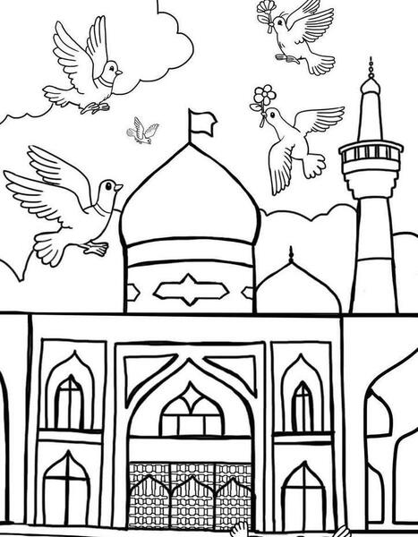 عکس حرم در روز